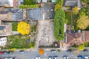 Elevated shot of car park 2- click for photo gallery